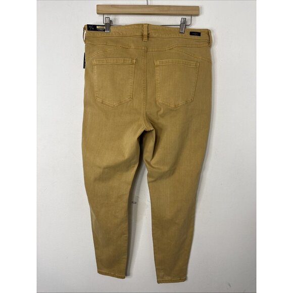 Liverpool The Hugger Ankle Jeans 33/16 Gold Honey Stretch High Rise NWT - Picture 3 of 10